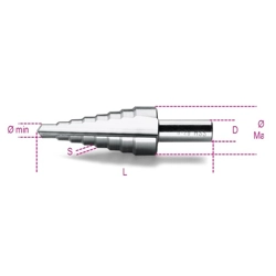 vendita online Frese coniche a gradino art.425 Frese Beta